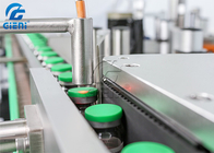 آلة وضع العلامات على الزجاجات المستديرة شبه الأوتوماتيكية PLC مع شركة Siemens