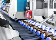 معدات وضع العلامات على الزجاجات SS304 ، 600 قطعة في الدقيقة آلة وسم الزجاجات الأوتوماتيكية