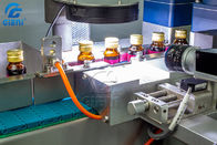 آلة وسم زجاجة المسحوق المجففة بالتجميد 10-20 مل آلة لصق الزجاجات الأوتوماتيكية للقاح الزجاجي
